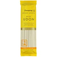 Clearspring Org Japanese Wide Udon Noodles 200 g (order 6 for trade outer)
